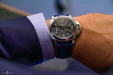 panerai 590 wrist shot|First ever Panerai for a smaller wrist .